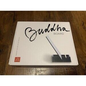 Original Buddha Board Art Set w/ Board, Bamboo Brush, Stand, Tray, and Drip Pad